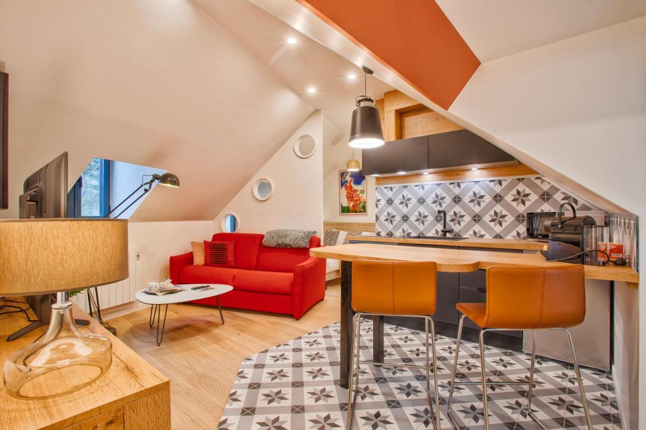 Nid Douillet A 30 Metres De La Grande Plage De Houlgate - Residence La Vague - エクステリア 写真
