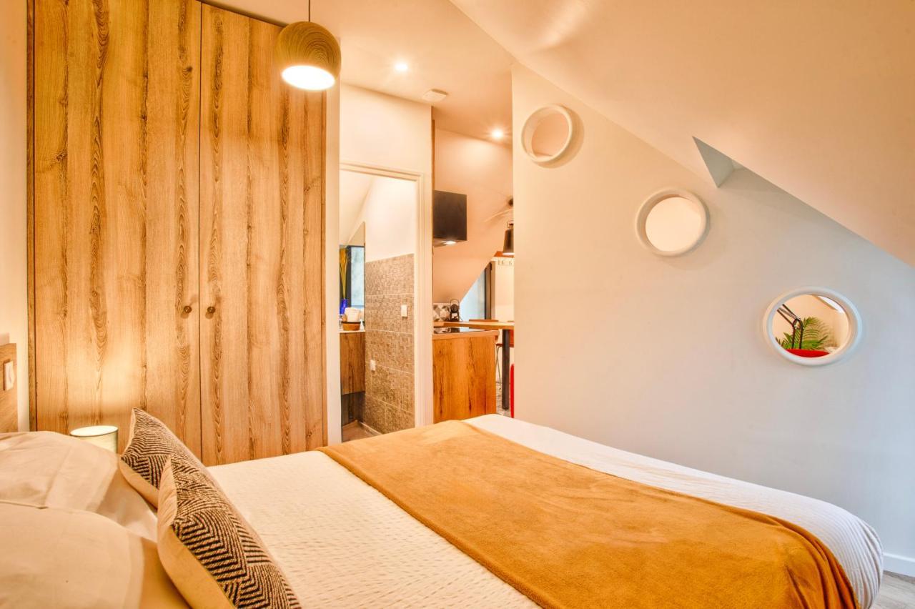 Nid Douillet A 30 Metres De La Grande Plage De Houlgate - Residence La Vague - エクステリア 写真
