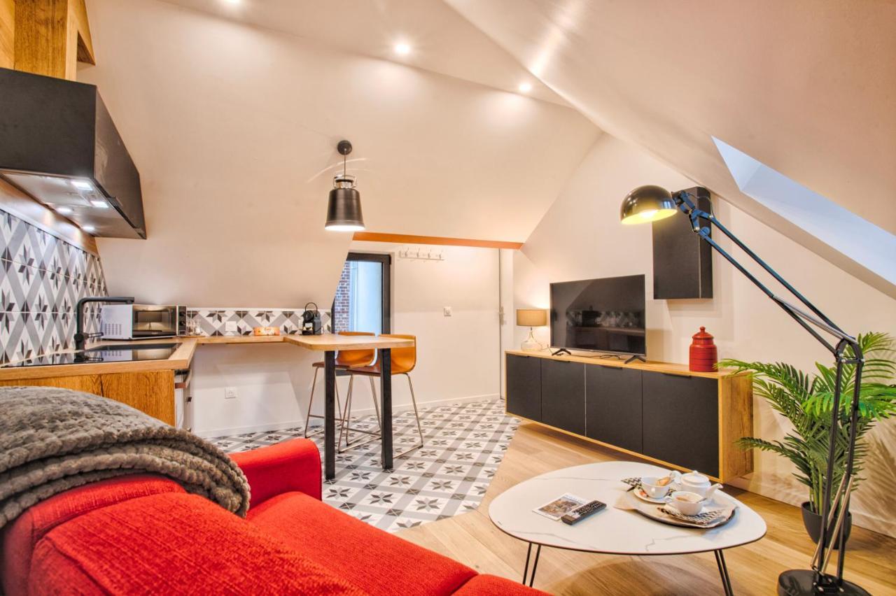 Nid Douillet A 30 Metres De La Grande Plage De Houlgate - Residence La Vague - エクステリア 写真