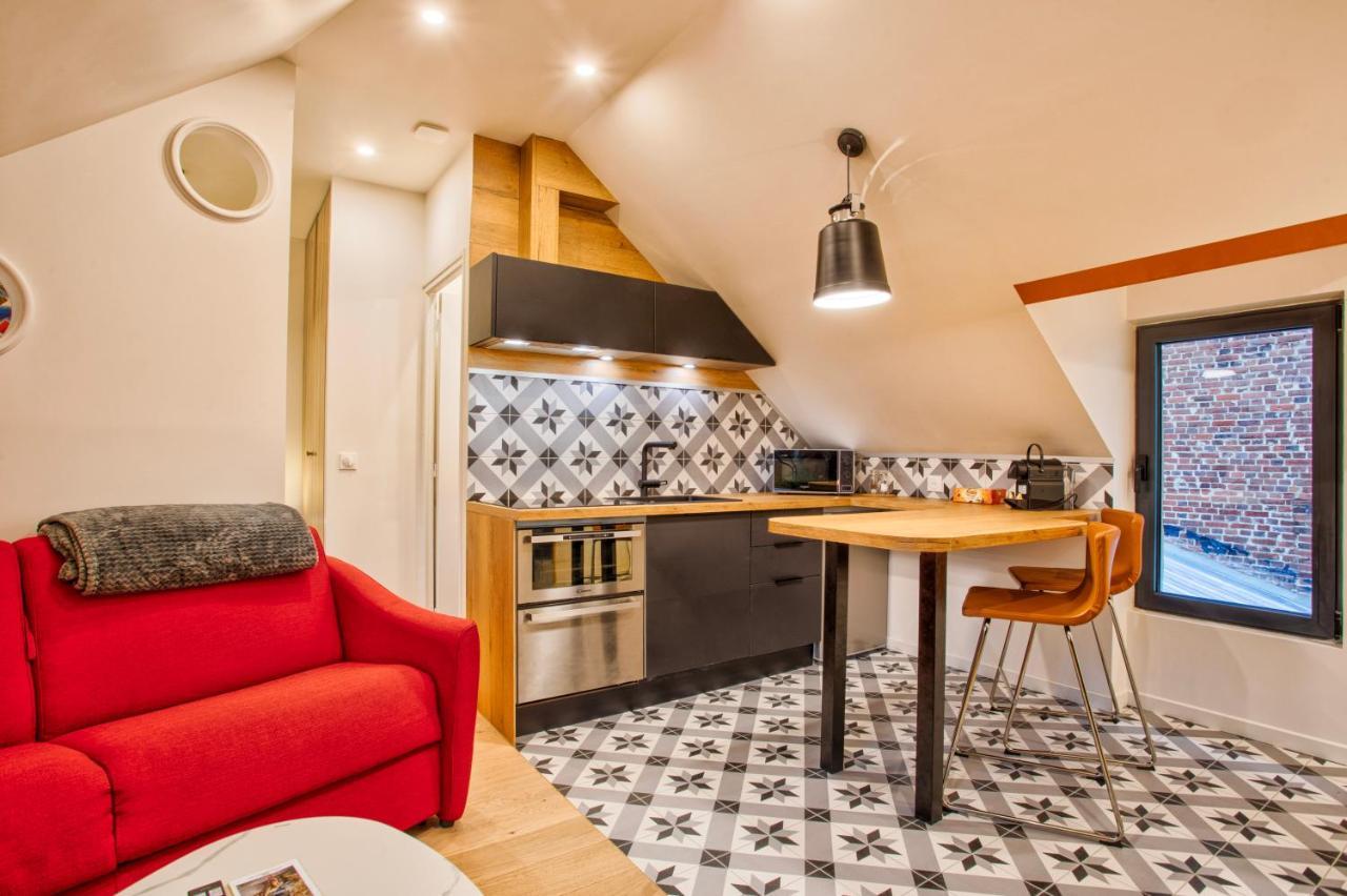 Nid Douillet A 30 Metres De La Grande Plage De Houlgate - Residence La Vague - エクステリア 写真